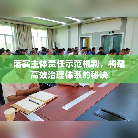落实主体责任示范机制，构建高效治理体系的秘诀